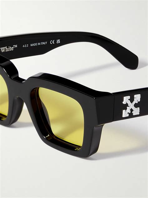 virgil abloh sunglasses|virgil square frame sunglasses.